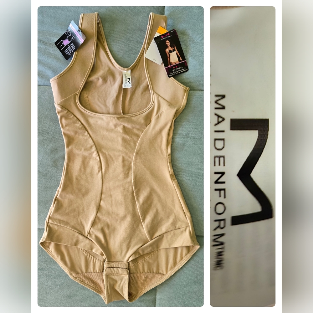 Maidenform Nude Color Firm Control Wear Your Own Bra Shapewear, Size S